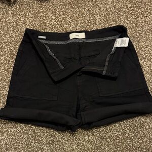 BKE Charcoal Denim Shorts